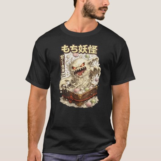 Mochi Yokai – Sweet But Dangerous T-shirt (Voorkant)
