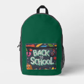 Mochila Back to School Bedrukte Rugzak (Voorkant)