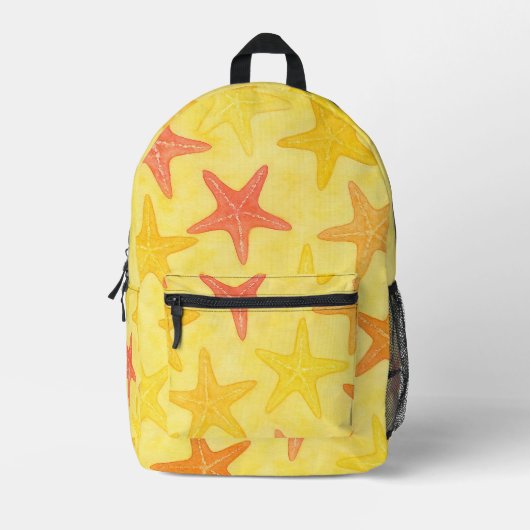 Mochila de Playa estrellas de mar  Bedrukte Rugzak (Voorkant)