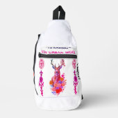 Mochila Impresa Print Cut Sew Bag Sling Bag (Voorkant)
