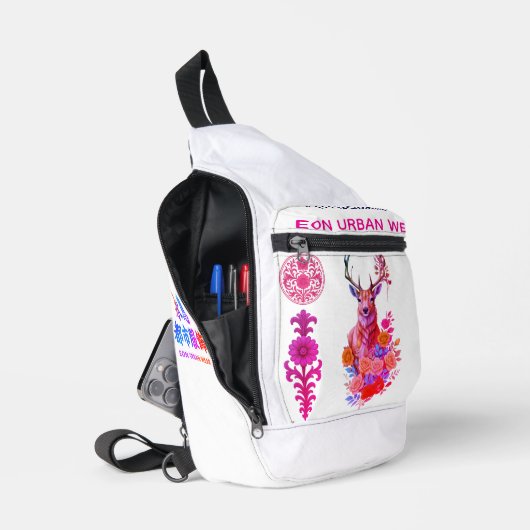 Mochila Impresa Print Cut Sew Bag Sling Bag (Open)
