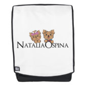 Mochila Natalia Ospina Acevedo "Mellow & Alana" Rugtassen (Voorkant)