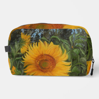 Mochila para deporte con un girasol gigante toilettasje