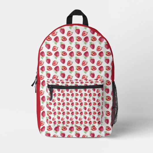 Mochila strawberries bedrukte rugzak (Voorkant)