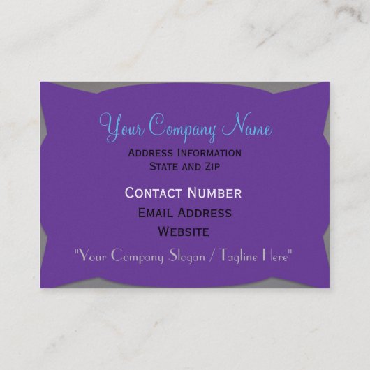 Mochino Cool Unique Elegant Professional Visitekaartje (Achterkant)