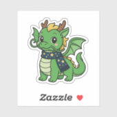 Mochiron, de oeroude bosdraak sticker (Vel)