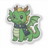 Mochiron, de oeroude bosdraak sticker (Voorkant)