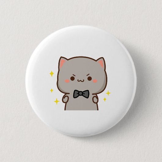 Mochj Cat - MS2 Ronde Button 5,7 Cm (Voorkant)