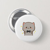 Mochj Cat - MS2 Ronde Button 5,7 Cm (Voorkant /achterkant)