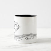 Mochkkoppels van Looove Tweekleurige Koffiemok (Center)