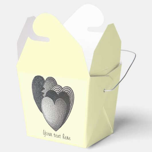 Mochroom spul voor romantische verjaardag bedankdoosjes (Geopend)