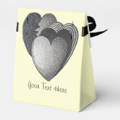 Mochroom spul voor romantische verjaardag bedankdoosjes (Achterkant)