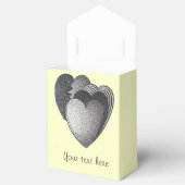 Mochroom spul voor romantische verjaardag bedankdoosjes (Geopend)