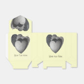 Mochroom spul voor romantische verjaardag bedankdoosjes (Uitgevouwen)