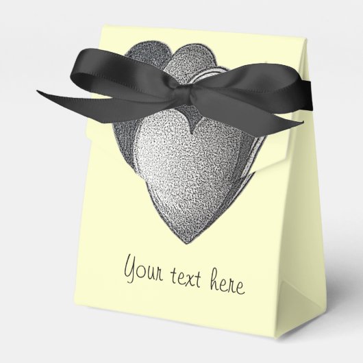 Mochroom spul voor romantische verjaardag bedankdoosjes (Voorkant Zijde)