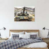Mock-agressors uit de Republiek Korea Canvas Afdruk (Insitu (Slaapkamer))