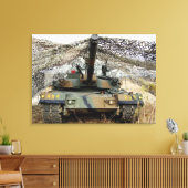 Mock-agressors uit de Republiek Korea Canvas Afdruk (Insitu (Woonkamer))