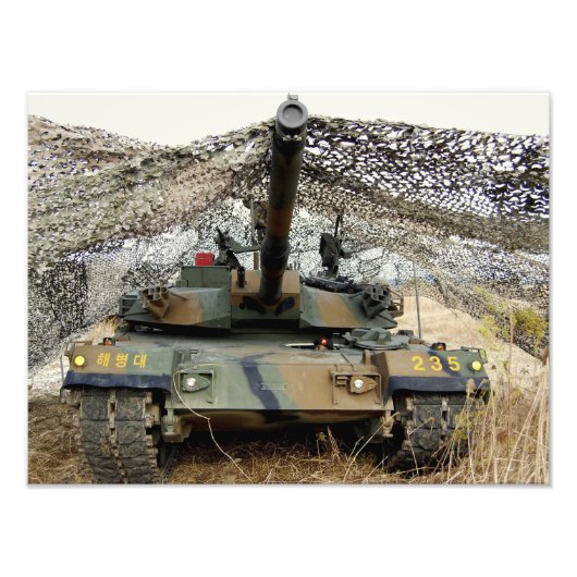 Mock-agressors uit de Republiek Korea Foto Afdruk (Voorkant)