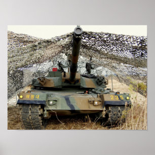 Mock-agressors uit de Republiek Korea Poster