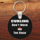 Mock de Rock Curling Sleutelhanger niet (Voorkant)