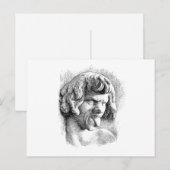 Mock Me ~ Briefkaart / Invitaties 4,25 x 5,6 (Voorkant / Achterkant)