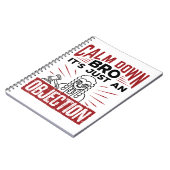 Mock Trial Calm Down Bro Het is gewoon een bezwaar Notitieboek (Linkerzijde)