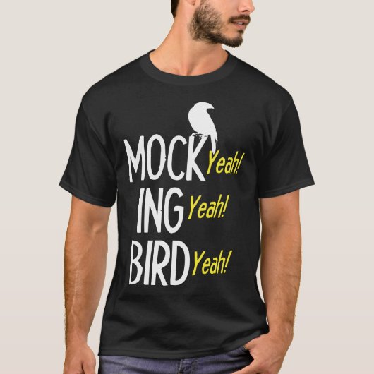 mock-vogel ja wandelend t-shirt (Voorkant)