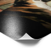 Mocking fish haiku foto afdruk (Hoek)