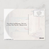 Mocking van Christus. Door Fra Angelico Briefkaart (Achterkant)