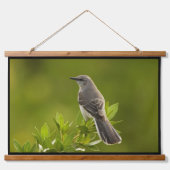 Mockingbird Bird Lovers Gifts Hangend Wandkleed (Voorkant)