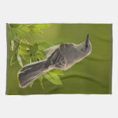 Mockingbird Bird Lovers Gifts Theedoek (Horizontaal)