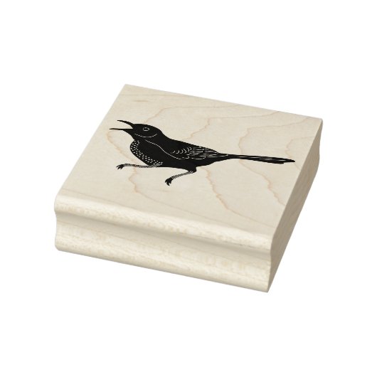 Mockingbird eenvoudige illustratie rubberstempel (Stempel)