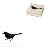 Mockingbird eenvoudige illustratie rubberstempel (Gestempeld)