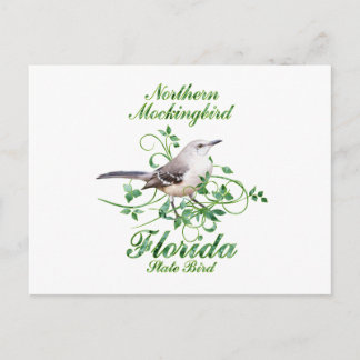 Mockingbird Florida State Bird Briefkaart