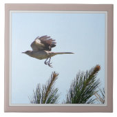Mockingbird in Flight Decorative Tile Tegeltje (Voorkant)