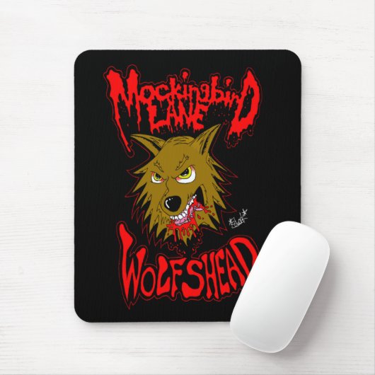 Mockingbird Lane "Wolfshead" Mousepad Muismat (Met muis)