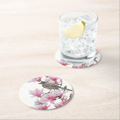 Mockingbird/Magnolias Ronde Kartonnen Onderzetter (Insitu)