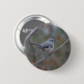 Mockingbird Ornithology Ronde Button 5,7 Cm (Voorkant /achterkant)