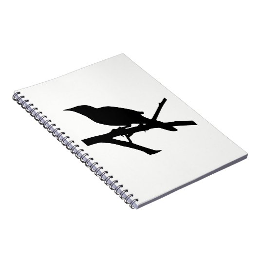 Mockingbird Silhouette Notitieboek (Rechterzijde)