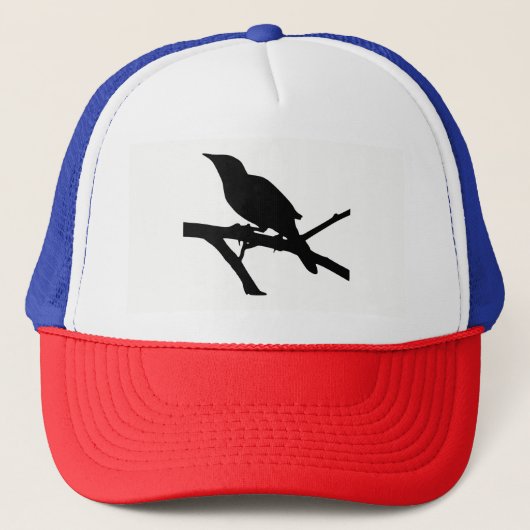 Mockingbird Silhouette Trucker Pet (Voorkant)