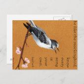 Mockingbird "Weet dat elk lied je eigen is" briefk Briefkaart (Voorkant / Achterkant)