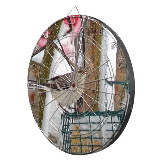 Mockingvogel Dartbord (Voorkant Rechts)