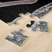 Mockingvogel op een grafsteen legpuzzel (Zijkant)