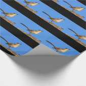 Mockingvogelprofiel Cadeaupapier (Hoek)