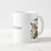 Mockingvogels en mazelen door John James Audubon Grote Koffiekop (Voorkant rechts)
