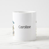 Mockingvogels en mazelen door John James Audubon Grote Koffiekop (Voorkant)