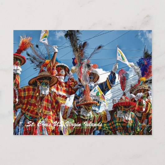 Mocko Jumbies USVI Briefkaart (Voorkant)