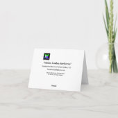 Mocko Jumbies USVI Feestdagen Kaart (Achterkant)