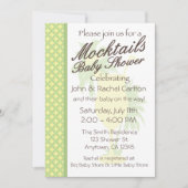 Mocktail Baby shower Invitation (N) Kaart (Voorkant)