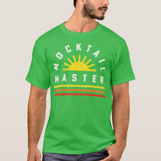 Mocktail Bar Bartender Recepten Mocktail Master 1 T-shirt